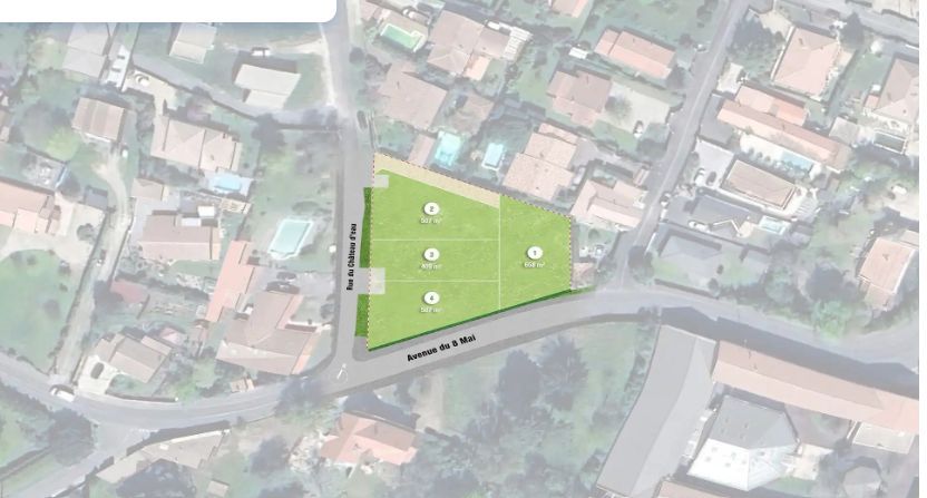 Terrain à bâtir de 507 m² à BLANQUEFORT (33) - visuel 1