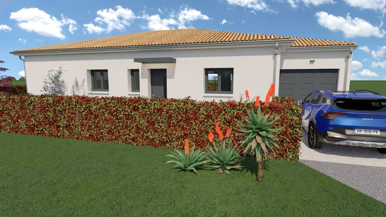 Projet de construction d'une maison 108 m² avec terrain à SAINT-MEDARD-EN-JALLES (33) - visuel 3