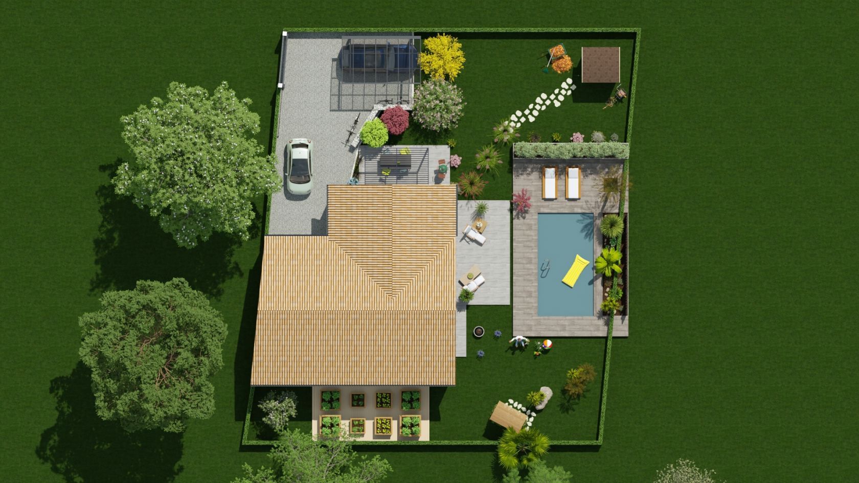 Projet de construction d'une maison 91 m² avec terrain à LE TAILLAN-MEDOC (33) - visuel 8
