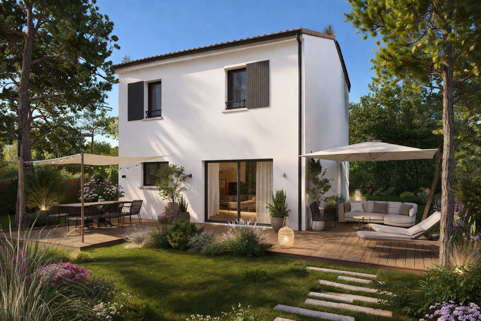 Projet de construction d'une maison 90 m² avec terrain à PESSAC (33) - visuel 3
