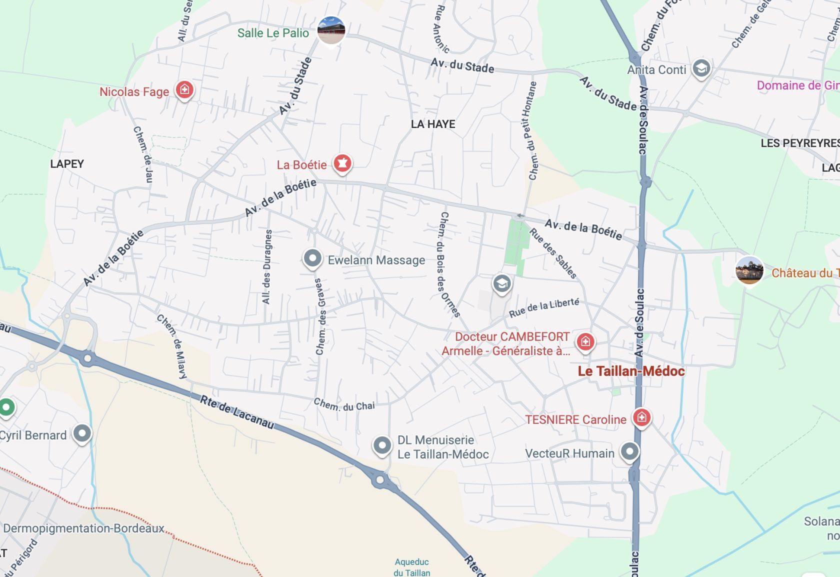 Terrain à bâtir de 1000 m² à LE TAILLAN-MEDOC (33) - visuel 1