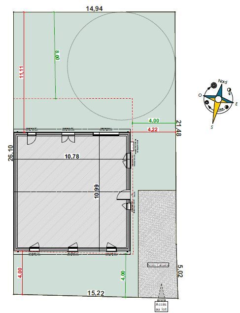 Projet de construction d'une maison 101 m² avec terrain à VILLENAVE-D'ORNON (33) - visuel 3