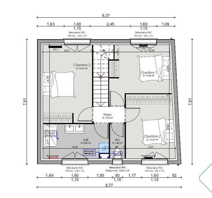 Projet de construction d'une maison 82 m² avec terrain à BEGLES (33) - visuel 4