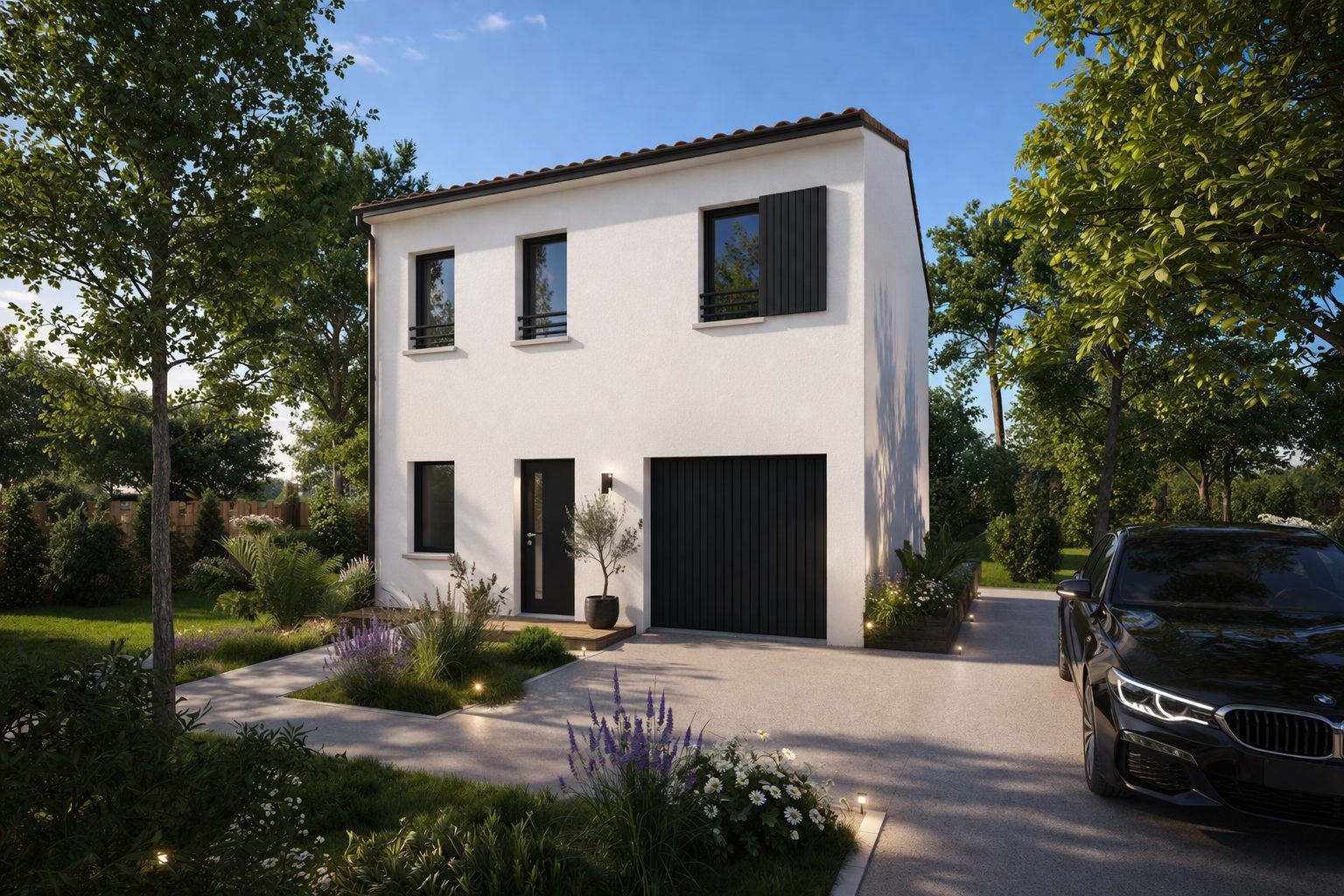 Projet de construction d'une maison 80 m² avec terrain à PISANY (17) - visuel 2