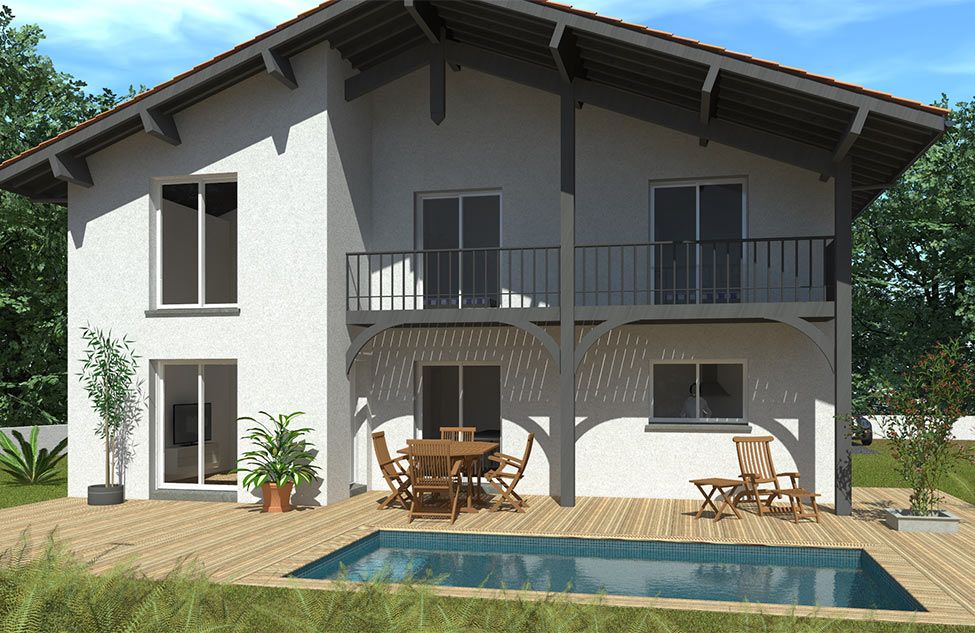 Maison landaise sur mesure à étage - visuel 3