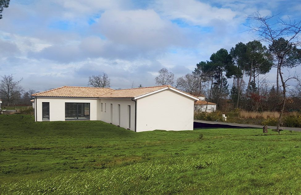 Maison plain pied en L 6 pièces - visuel 2