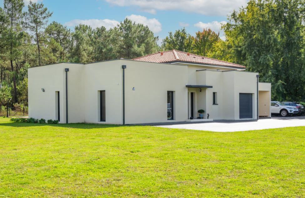 Maison design à toit plat dans les Landes - visuel 5