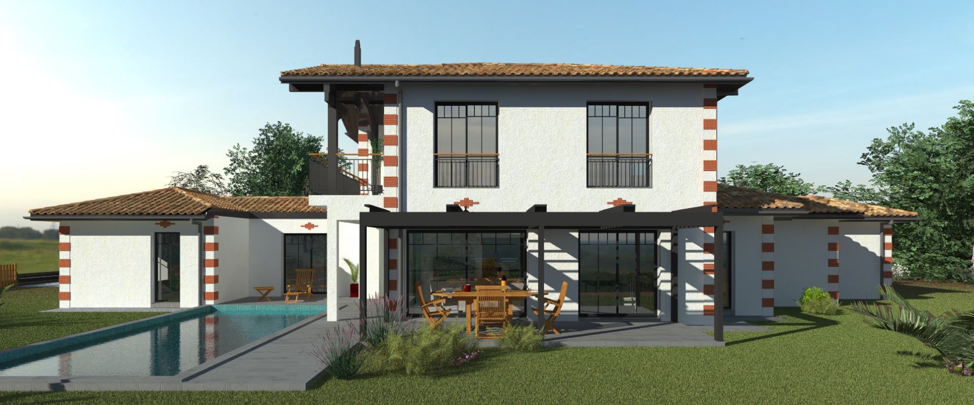 Maison unique, moderne et design - visuel 1