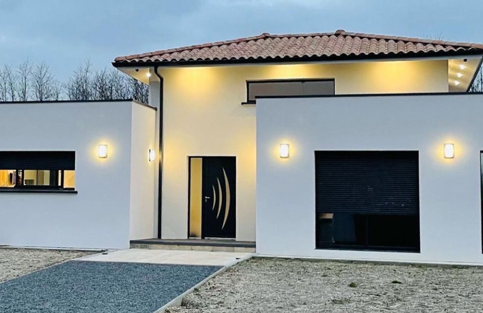 Maison contemporaine atypique à toit plat - visuel 3